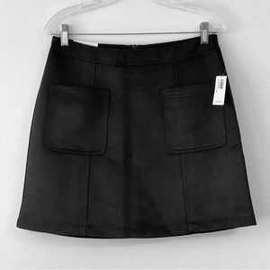 Old Navy Suede A-Line Skirt, size 8